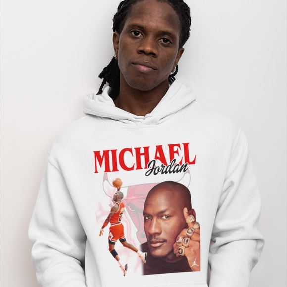 MICHAEL JORDAN UNISEX CUSTOM HOO… - Picture 2 of 6